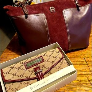 COPY - COPY - ✨NWT VINTAGE ETIENNE AIGNER HANDBAG/WALLET RARE🌹